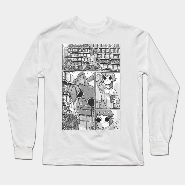 Manga 1 Long Sleeve T-Shirt by carlesdalmau